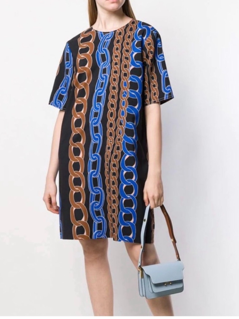 MARNI Chain Print Dress